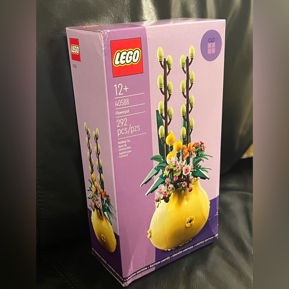 Lego Flowerpot SPRING VIP LIMITED EDITION FLOWERS 40588 NEW SEALED BOX AS IS - Picture 2 of 3